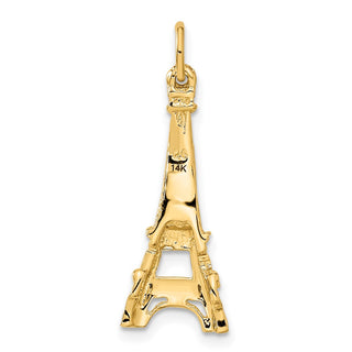 10K Yellow Gold Eiffel Tower Charm