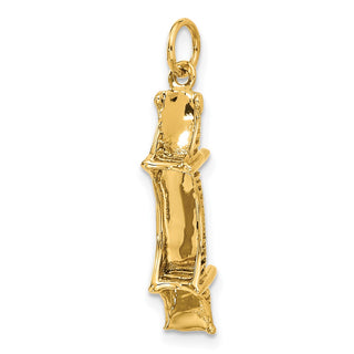 10K Yellow Gold Mackinac Bridge Charm