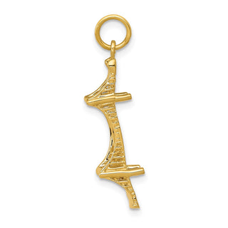 10K Yellow Gold Mackinac Bridge Charm