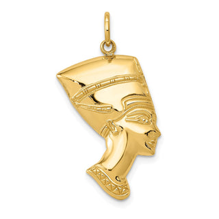 10K Yellow Gold Nefertiti Charm 10D3445