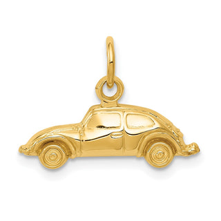 10K Yellow Gold Car Charm