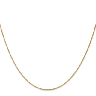 16" 10k Yellow Gold 1.05mm Spiga Chain