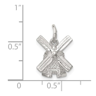 Sterling Silver Windmill Charm